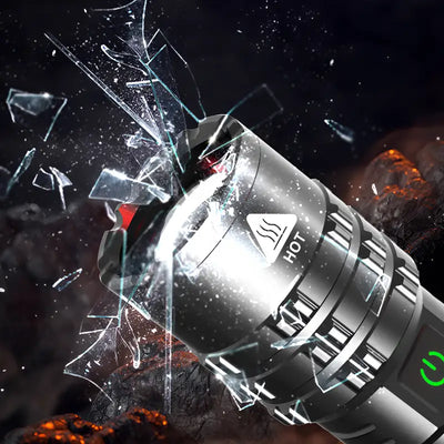Lampe torche led tactique