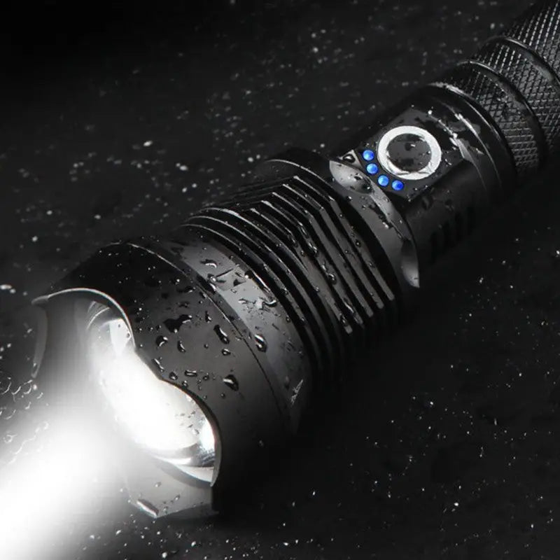 Lampe torche led ultra puissante rechargeable
