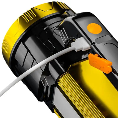 Lampe torche puissante cave