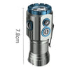 Lampe torche puissante multifonction