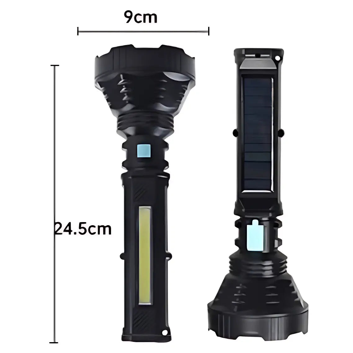 Lampe torche solaire puissante