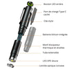 Lampe torche stylo rechargeable