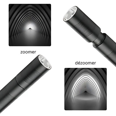 Lampe torche stylo rechargeable