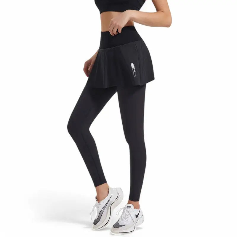 Legging jupe 2 en 1 femme sport randonnée