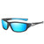 Lunette de soleil homme polarisé bleu