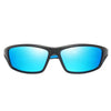 Lunette de soleil homme polarisé bleu