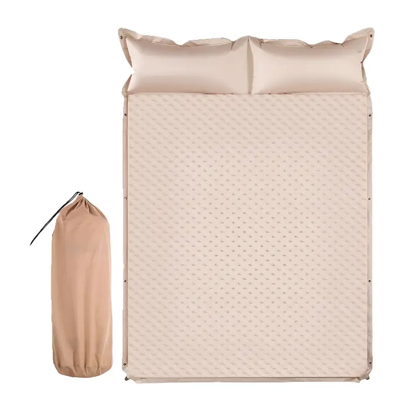 Matelas autogonflant simple 5 cm beige