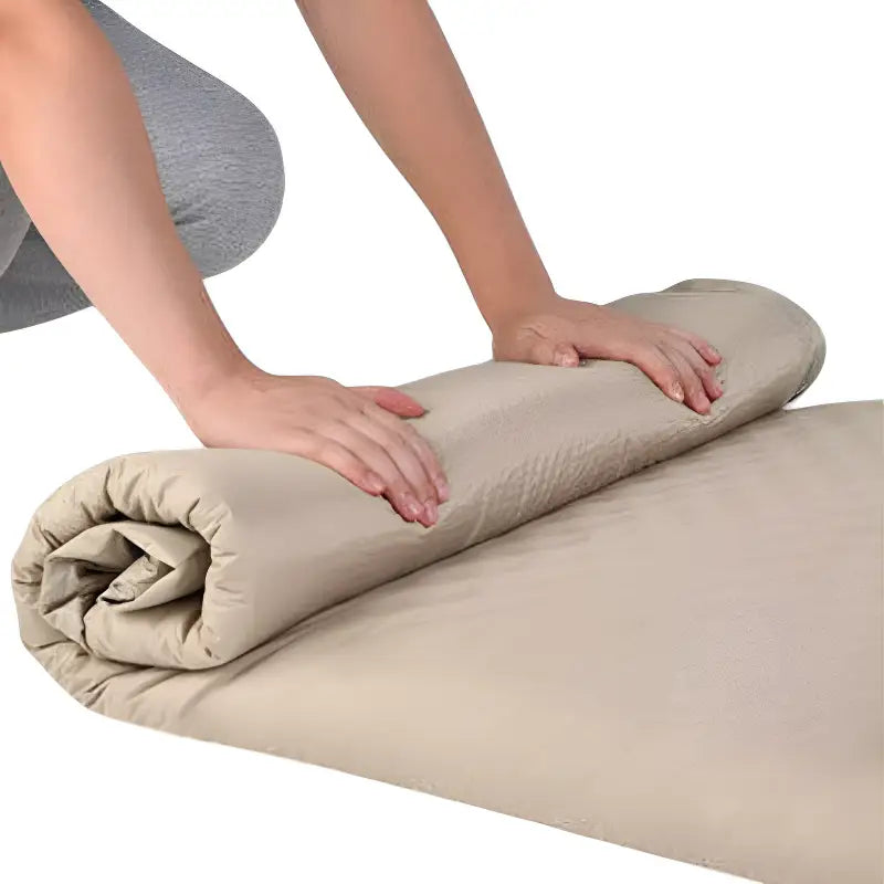 Matelas autogonflant simple 5 cm beige