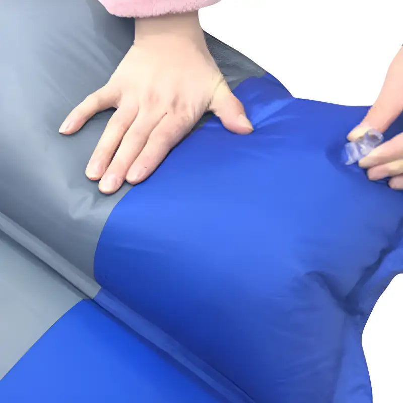 Matelas de camping gonflable 2 personnes
