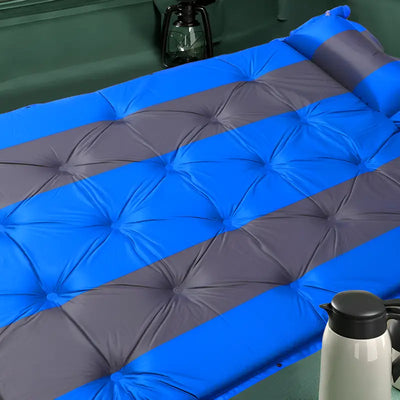 Matelas de camping gonflable 2 personnes