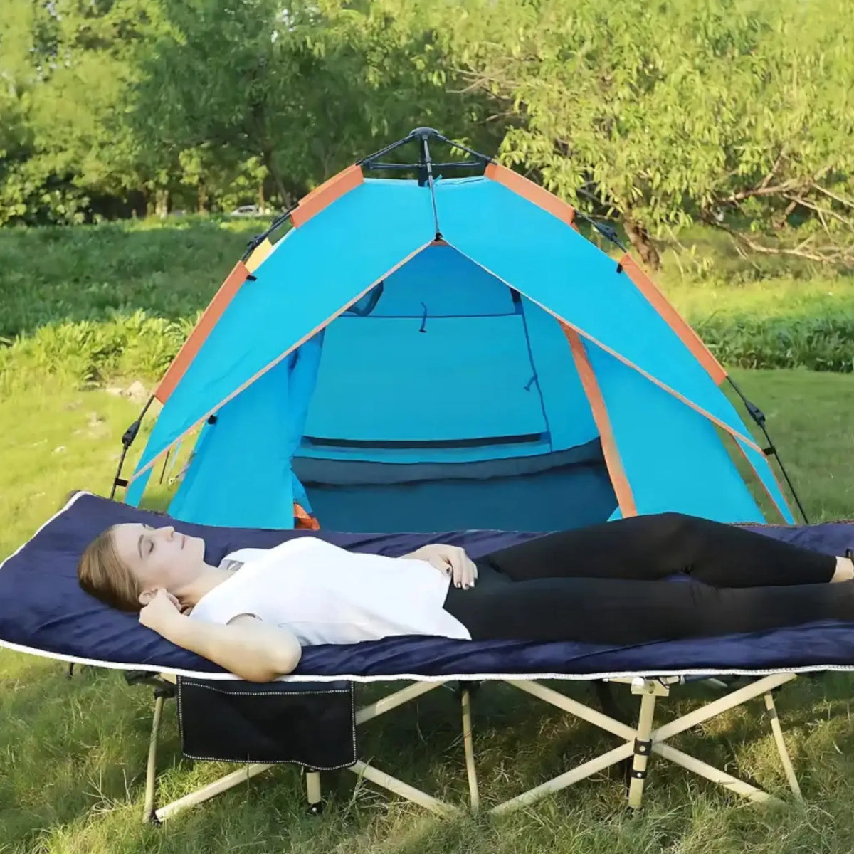tente lit de camp Matelas pour militaire Markise neu Bespannen: Aus handschuhe-und-schals Choose Option:Michael - Silver/Black with Clear Lens