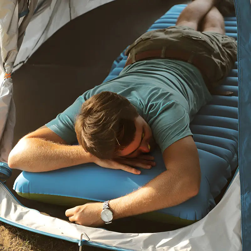 Matelas trekking nylon