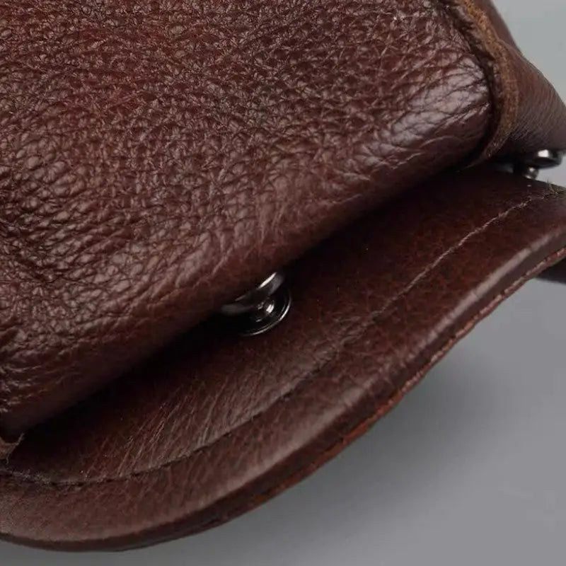 Militaire béret marron