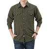 Militaire homme chemise