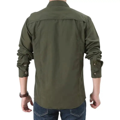 Militaire homme chemise