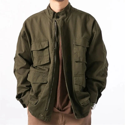 Military bomber jacket