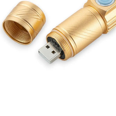 Mini lampe torche rechargeable usb