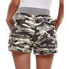 Mini short militaire femme