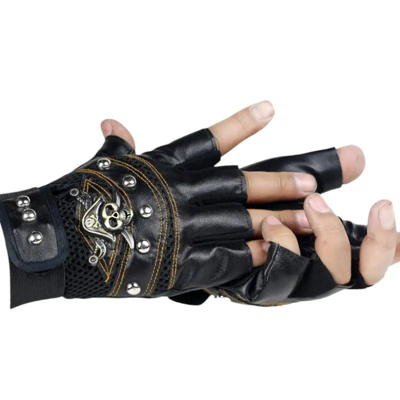 Mitaine en cuir synthétique