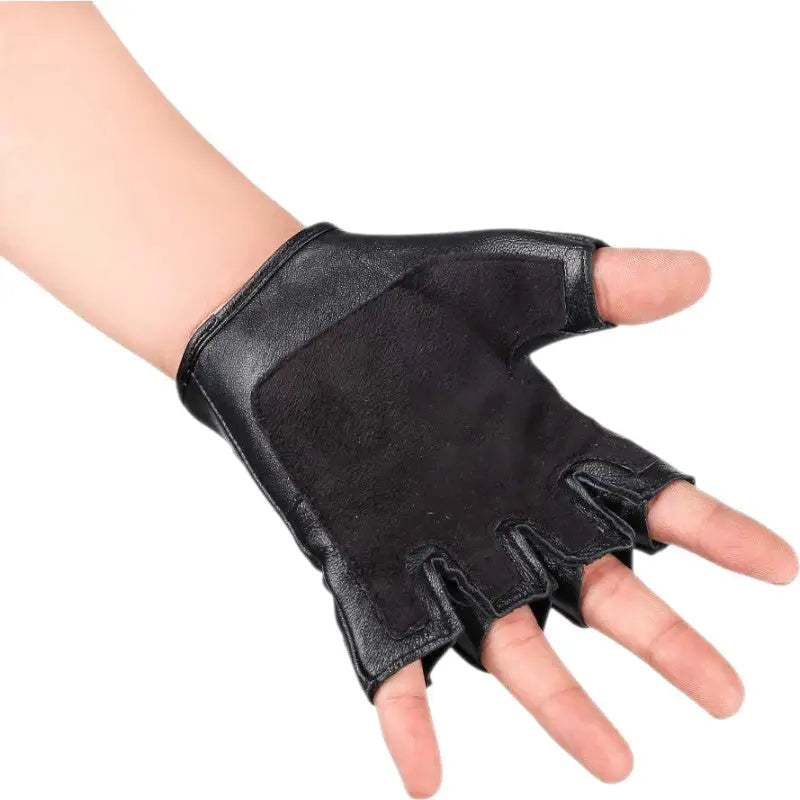 Mitaine homme cuir synthétique