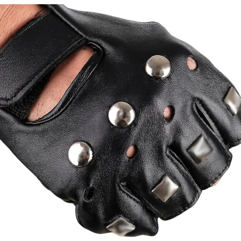 Mitaine homme cuir synthétique