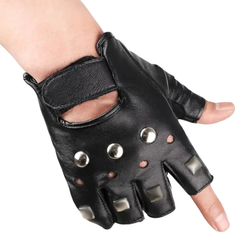 Mitaine homme cuir synthétique