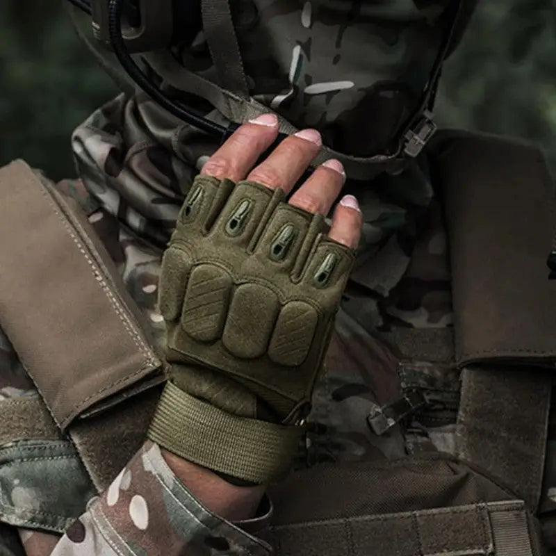 Mitaines homme style militaire