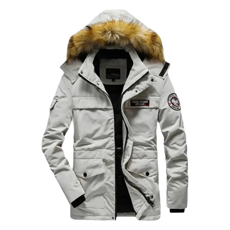 Mode parka militaire pour homme