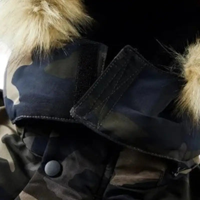 Mode parka militaire pour homme