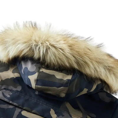 Mode parka militaire pour homme