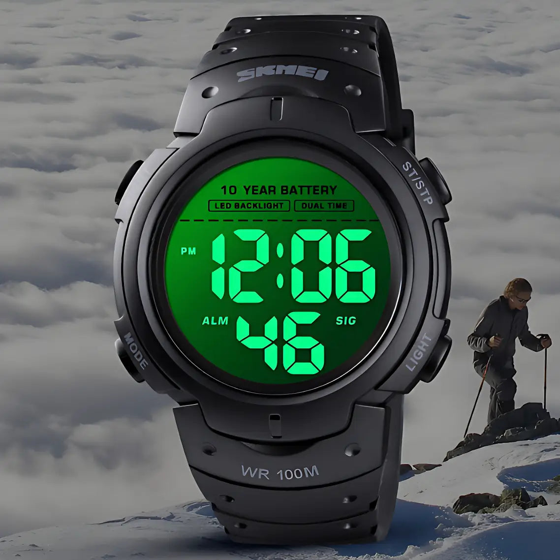 Montre chronomètre randonnée