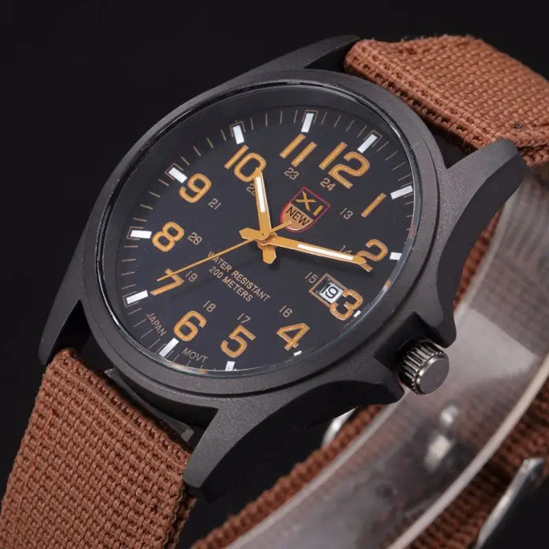 MONTRE MILITAIRE - ACIER INOXYDABLE DE MEILLEURE QUALITE
