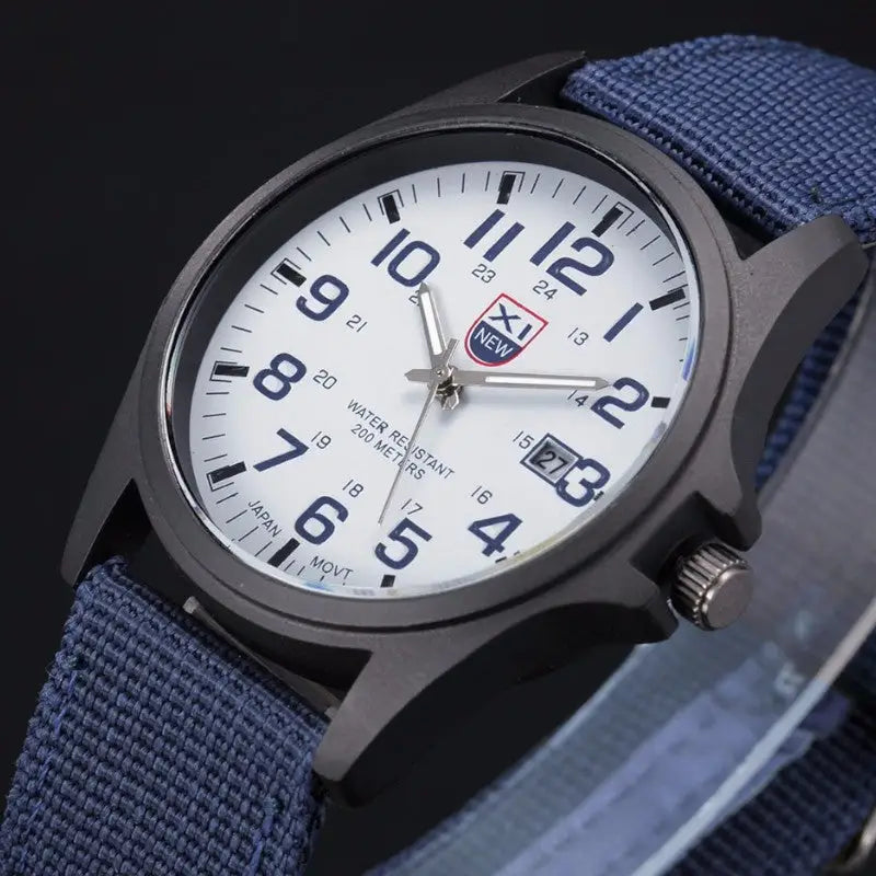 MONTRE MILITAIRE - ACIER INOXYDABLE DE MEILLEURE QUALITE