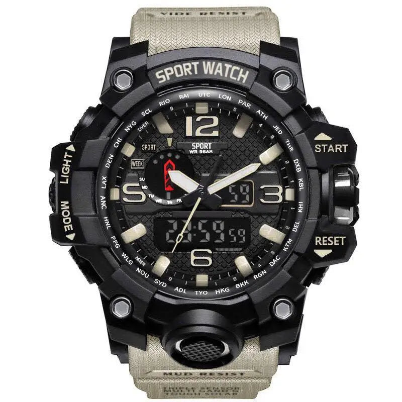 MONTRE MILITAIRE - ANALOGIQUE ET DIGITALE
