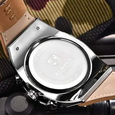 MONTRE MILITAIRE - CUIR VERITABLE