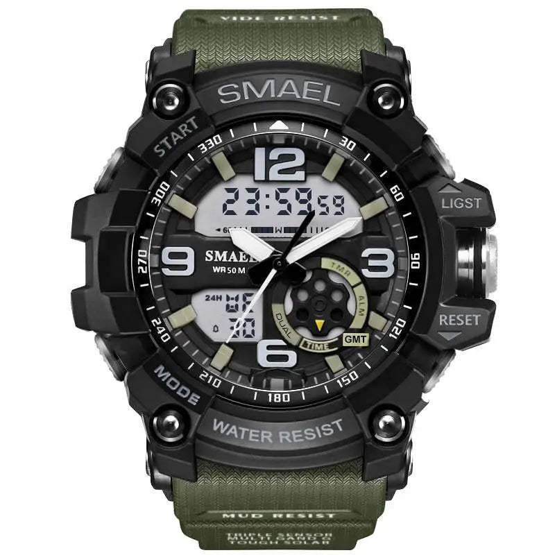 Montre militaire tactique à quartz résistante aux chocs