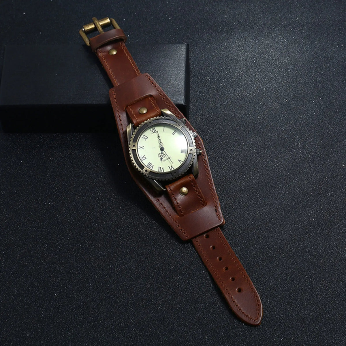 Montre style vintage homme