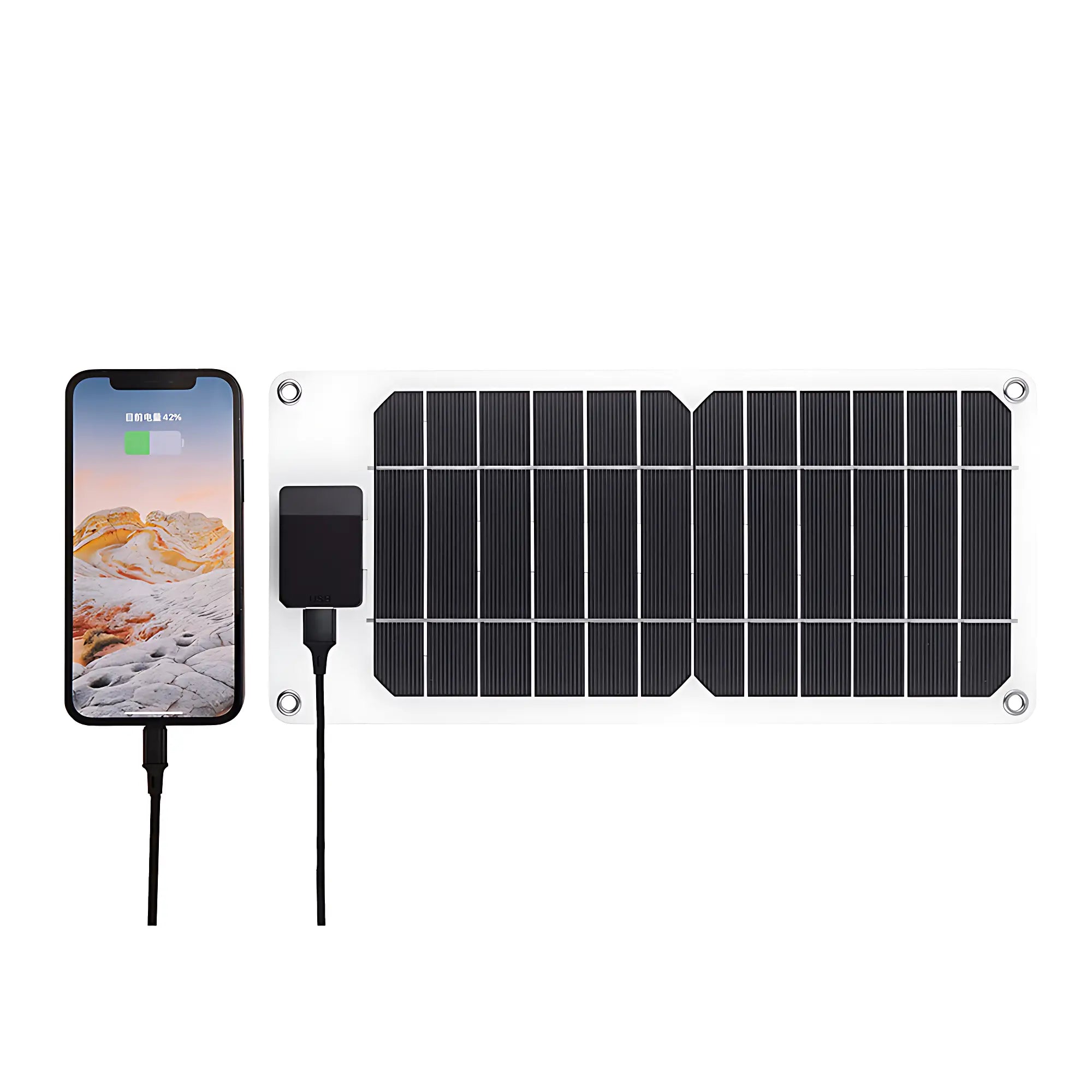 Panneau solaire simple randonnée 5v