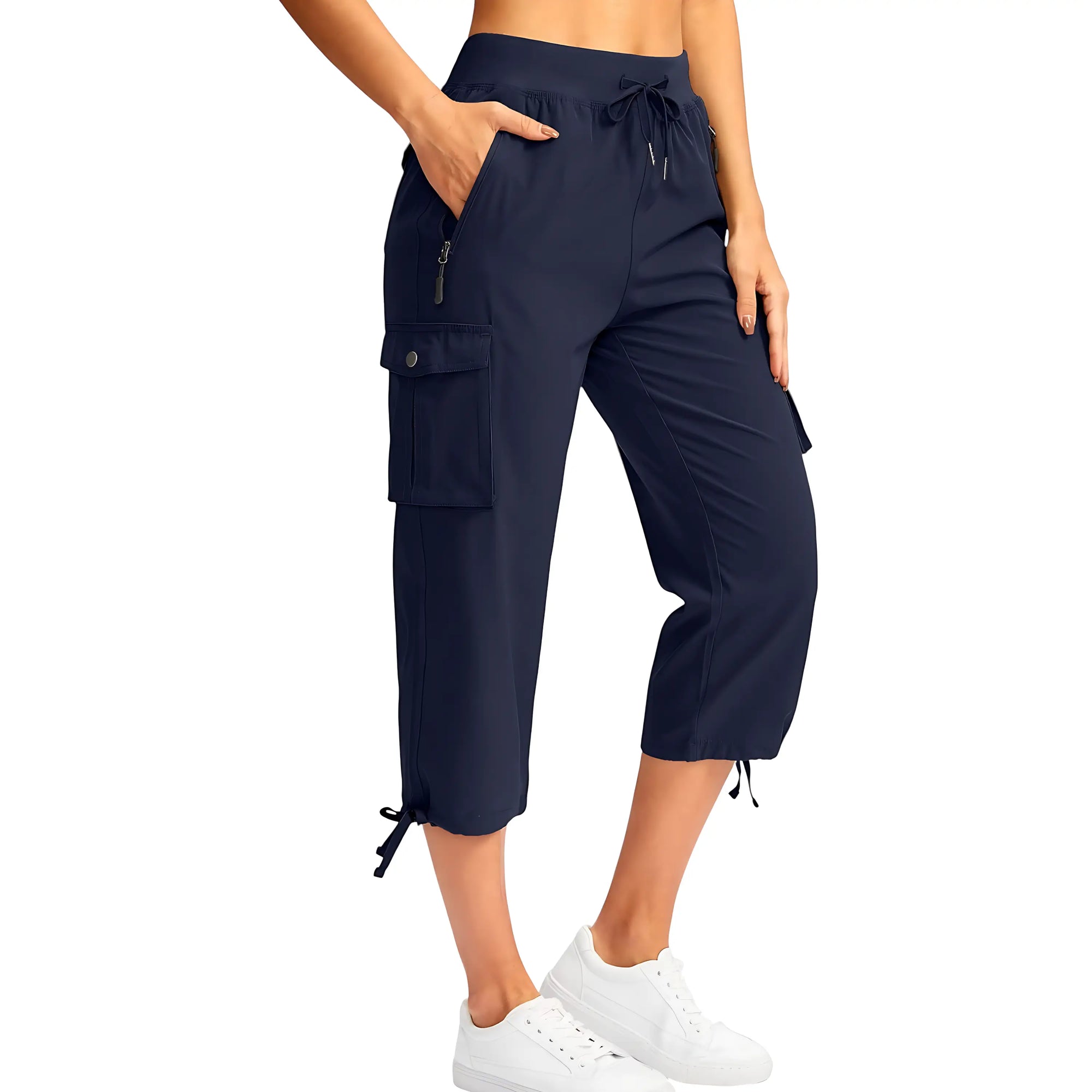 Pantalon 3/4 randonnée femme