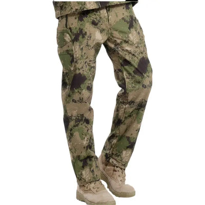 Pantalon homme treillis militaire kaki
