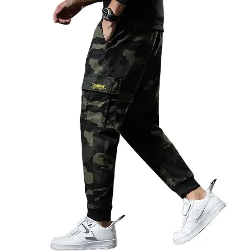 Pantalon noir militaire