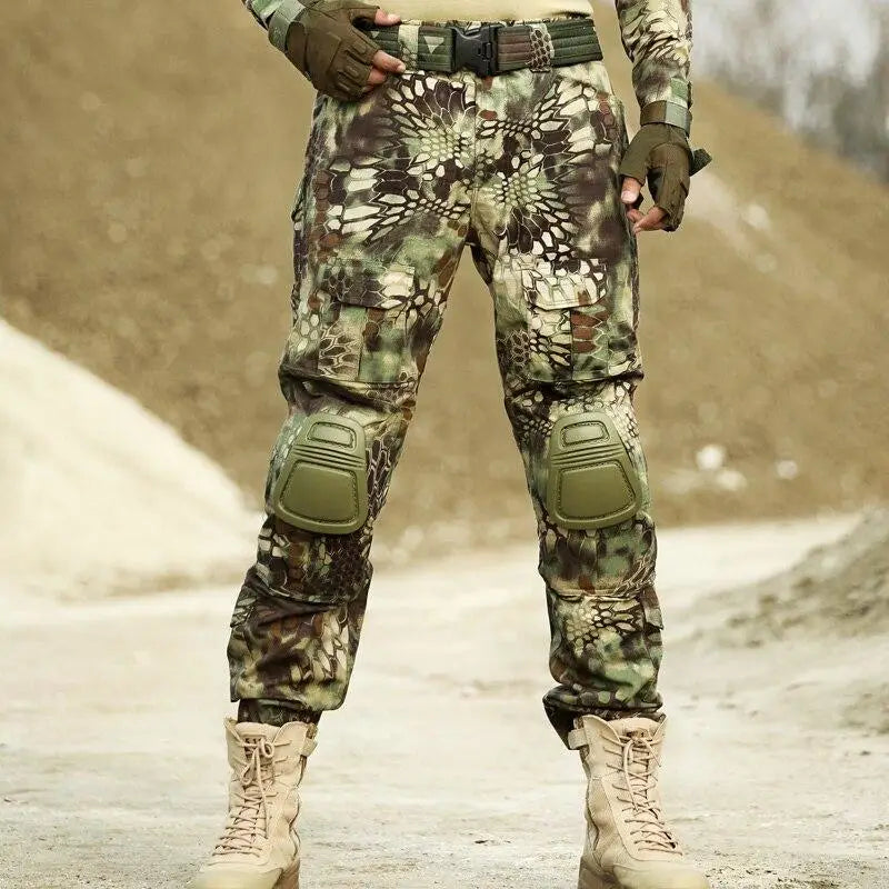 PANTALON TREILLIS AVEC GENOUILLERE Surplus Militaires