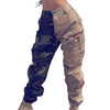 Pantalon treillis camouflage femme