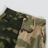 Pantalon treillis camouflage femme