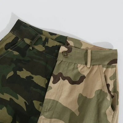 Pantalon treillis camouflage femme