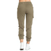 Pantalon treillis femme kaki