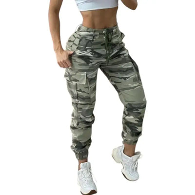 Pantalon treillis militaire femme