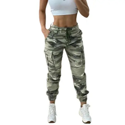 Pantalon treillis militaire femme