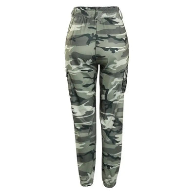 Pantalon treillis militaire femme