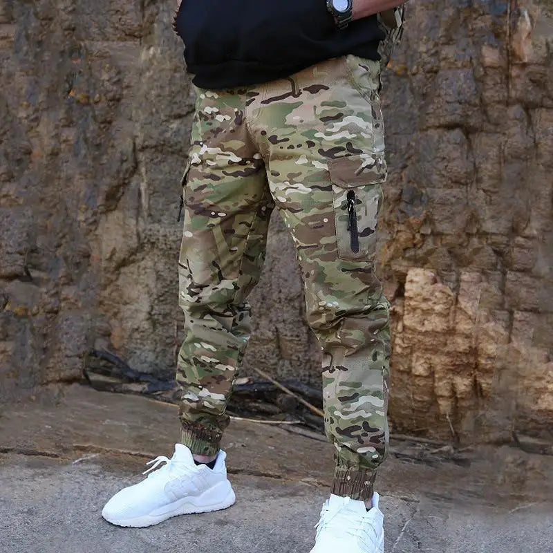 Pantalon treillis militaire homme